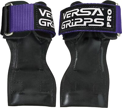 #ad Versa Gripps® Pro Made in the USA Wrist XS: 5 to 6 inch wrist Purple Black