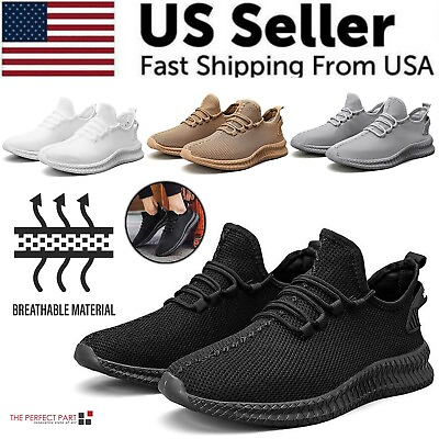#ad Running Shoes Sneakers Casual Men#x27;s Outdoor Athletic Jogging Sports Tennis Gym