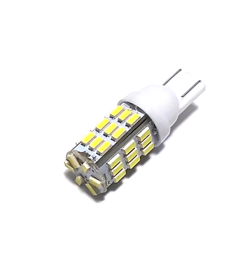#ad BBT Ultra Bright 12 volt AC DC White LED T10 Wedge Light Bulb w 42 LEDs