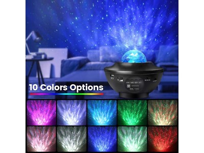 #ad Kid Light Effect RGB Color LED Lamp Ball Disco Party DJ Music Bluetooth Speaker