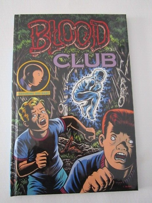 #ad Blood Club Charles Burns Signed by Burns #312 of 1000 HC Kitchen Sink Press