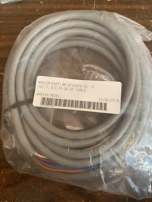 Whelen Lightbar Cable Part# 46 0710479 18