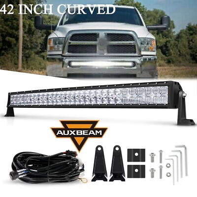 #ad Auxbeam 42inch Curved 5D Lens Combo LED Light Bar for Ford F250 F350 Super Duty
