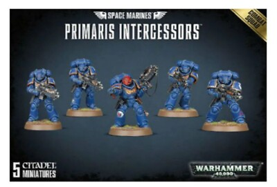 #ad #ad Warhammer 40k Primaris Intercessors Space Marines Combat Squad NOS