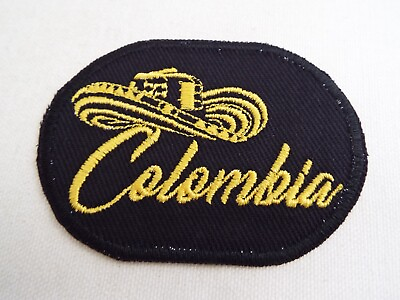 #ad Colombia 3 3 4quot; Embroidery Iron on Custom Patch E44