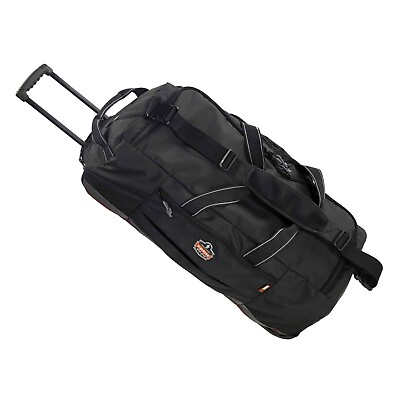 #ad Heavy Duty Ergodyne Arsenal 5120 Large Wheeled Gear Bag Black Travel Bag 13120