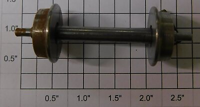 #ad Sierra Valley Central A 1 1 2 .689quot; Dia Unplated Long Ale Smalll Metal Wheel Set