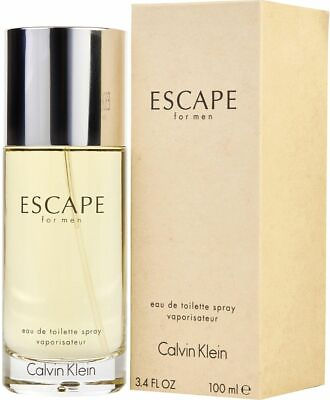 #ad #ad ESCAPE by Calvin Klein cologne for men EDT 3.3 3.4 oz New in Box