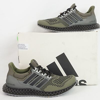 #ad #ad Adidas Ultra 4D IG2261 Athletic Sneakers in Olive Strata Size M 7.5 W 8.5