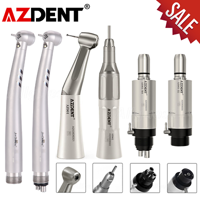 #ad #ad AZDENT Dental E generator LED High Speed Low Speed Handpiece Kit 2Hole 4Hole
