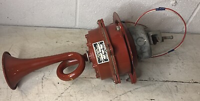 #ad #ad VTG Federal Sign And Signal Corp Electric Horn Model 53 Industrial Firefighting