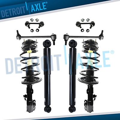 #ad Front Struts Spring Rear Shock Absorbers Sway Bars Kit for Lexus RX350 RX450H