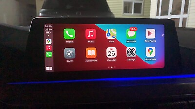 #ad NBT EVO BMW CarPlay Activation Full Screen Video in Motion GPS Map updates