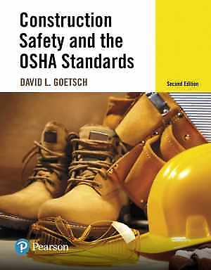 #ad Construction Safety and the OSHA Standards Hardcover by Goetsch David New h