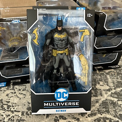 #ad McFarlane Toys DC Gaming Batman Arkham Knight Batman Prestige Suit 7quot; FAST SHIP