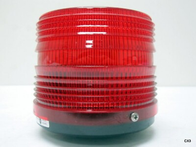 #ad Electraflash 141ST SER A3 RED BEACON LIGHT