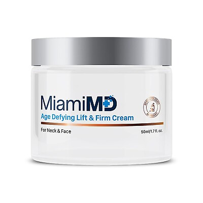 #ad Miami MD Age Defying Lift amp; Firm Cream For Neck amp; Face BHA Free 50 ml