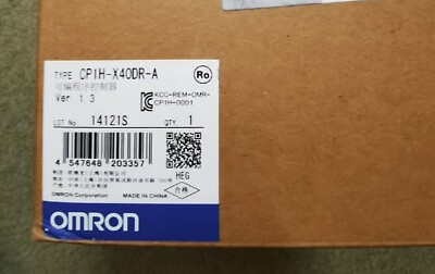 #ad 1PC New Omron CP1H X40DR A Module New In Box Omron CP1HX40DRA PLC