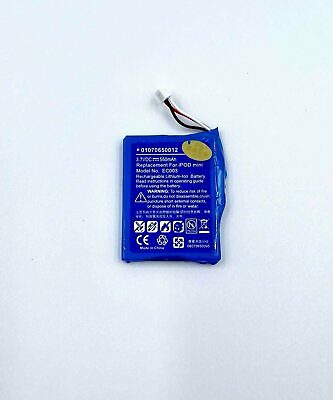 #ad Replacement Battery for Apple iPod Mini 1st 2nd Generation A1051 EC003