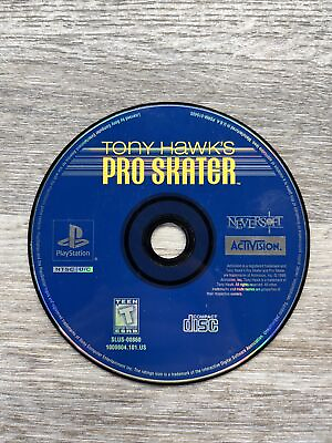 #ad Tony Hawk#x27;s Pro Skater PlayStation 1 PS1 1999 Disc Only TESTED WORKING