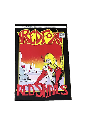 #ad Harrier Comics Presents: Redfox #5 1986