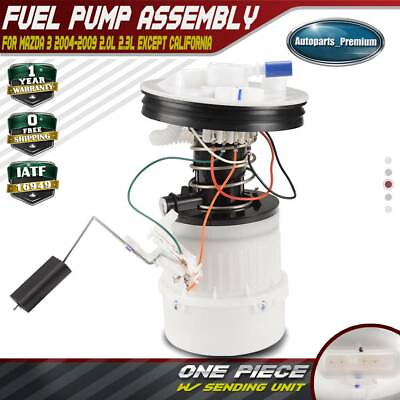 #ad Fuel Pump Module Assembly for Mazda 3 2004 2009 L4 2.0L 2.3L Federal Emissions