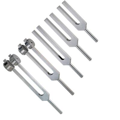 #ad Set of 25 Tuning Forks: C12825651210242056 Aluminum Alloy Premium