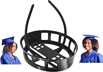 #ad New Adjustable Grad Cap Remix Secures Headband Insert Graduation Cap Holder