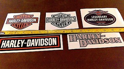 #ad #ad 10 Harley Davidson stickers for car truck Bike Helmet tool box