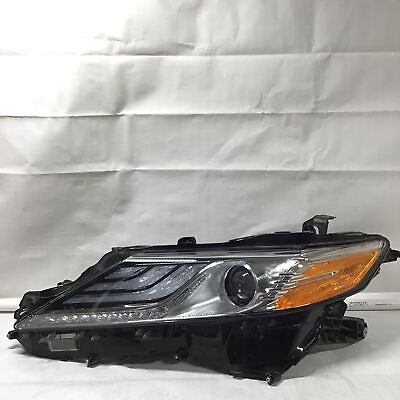 #ad 2018 Toyota Camry Left Driver Side Headlight LED w DRL OEM 8115006D70