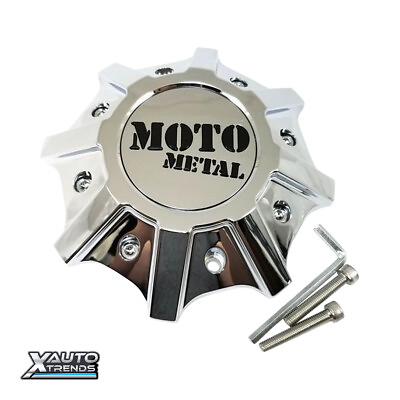 #ad Moto Metal Wheel Center Cap Chrome T142L215 H48 C1