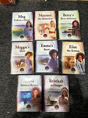#ad Lot Of 8 Books Sisters In Time Series Girls She’s 8 12 Readers Homeschool