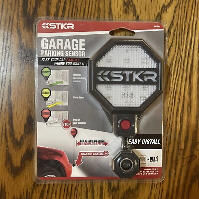 #ad STKR Garage Parking Sensor 00246 Easy Install Adjustable Distance SEALED New A2