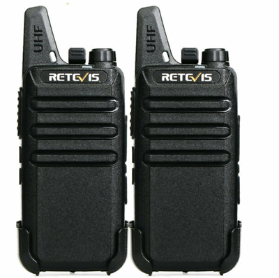 #ad 2Pack Retevis Walkie Talkies Two Way Radio 2W For Family Safety Easy to Use