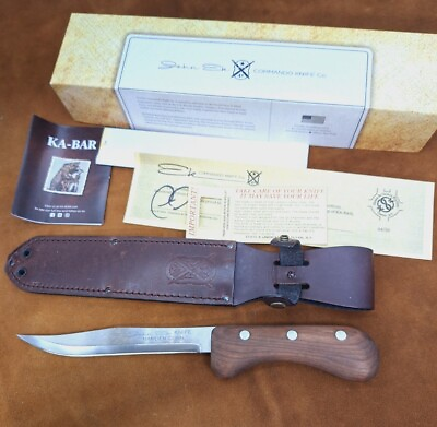 #ad KABAR Knives State amp; Union Model 5 Navy Knife JOHN EK Walnut New In Box