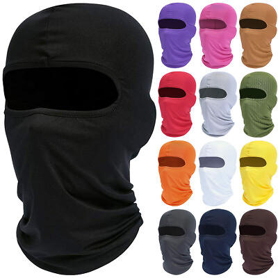 #ad Balaclava Face Mask UV Protection Ski Sun Hood Tactical Shiesty Mask Men Women