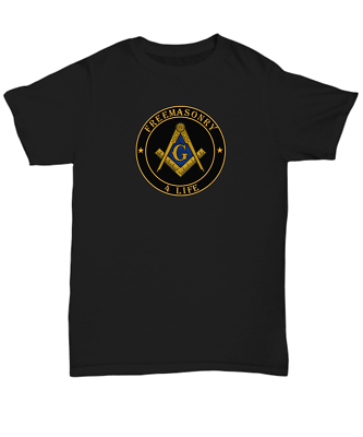 #ad Masonic symbol shirt Freemasonry 4 life Freemasons motto Masonic lodge PHA