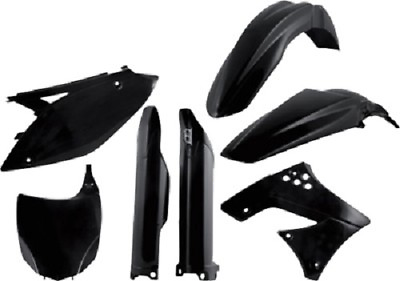 #ad Acerbis Plastic Kit Set Black Kawasaki KX250F 2009 2012