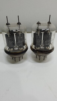 #ad 1958 Matched Pair RCA 3E29 Tubes TESTED GOOD