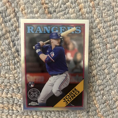 #ad 2023 Topps Series Topps Chrome Silver Josh Jung