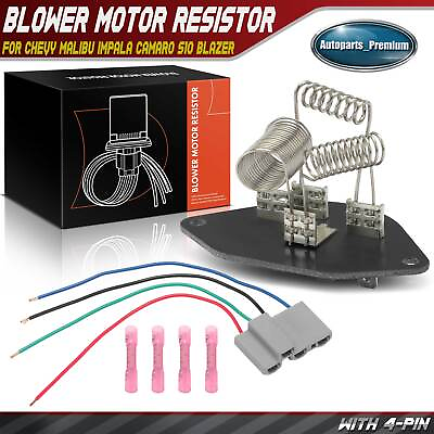 #ad HVAC Blower Motor Resistor for Chevrolet Camaro Impala Astro S10 Blazer Malibu