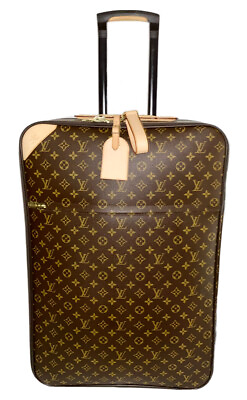 #ad Louis Vuitton Classic Pegase 26” Suitcase Bag w Garment Bag Hanger Strap 🛍️