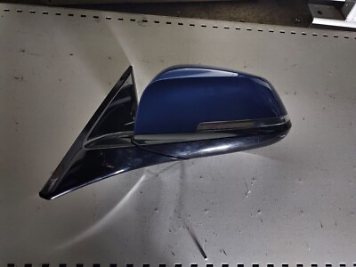 #ad BMW 4 SERIES F32 F33 F36 WING MIRROR 6 PIN M SPORT PASSENGER SIDE Estoril Blue