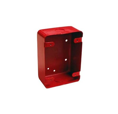 #ad Mircom BB 700 Series 700 Surface Mount Backbox Red