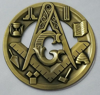 #ad New Freemason Masonic Car Emblem