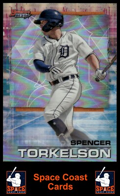#ad 2021 Bowman#x27;s Best #100 Spencer Torkelson Refractor