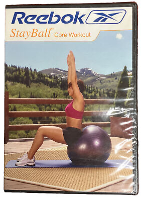 #ad #ad Redbox Stay Ball Core Workout DVD 2004 Exercise Fitness Health Brand New