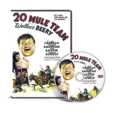 #ad 20 Mule Team 1940 Western DVD