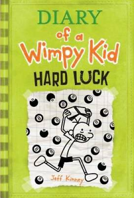 #ad Diary of a Wimpy Kid: Hard Luck Book 8 Hardcover By Kinney Jeff GOOD