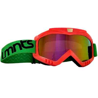 #ad Transformer Lmnts OTG Motocross Goggle Red Green